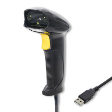 Laser Scanner - Qoltec 50876 1D USB Black