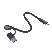 M.2 SSD Korpusas - Unitek USB 3.2 Gen2 Type-C NVMe / SATA M.2 SSD Korpusas - Unitek USB 3.2 Gen2 Type-C NVMe / SATA