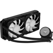 Procesoriaus Aušintuvas - Aerocool Mirage L240, Juodas Procesoriaus Aušintuvas - Aerocool Mirage L240, Juodas