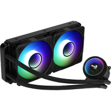 Procesoriaus Aušintuvas - Aerocool Mirage L240, Juodas Procesoriaus Aušintuvas - Aerocool Mirage L240, Juodas
