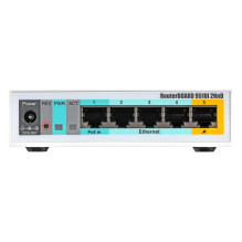 Tinklo Įranga - Mikrotik RB951Ui-2HnD 600MHz 128MB RAM 5x LAN PoE Tinklo Įranga - Mikrotik RB951Ui-2HnD 600MHz 128MB RAM 5x LAN PoE