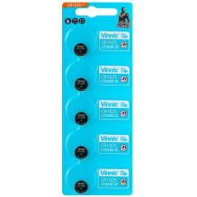 Vinnic CR1025 batteries 5 pcs.