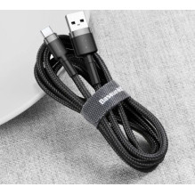 USB Kabelis - Baseus CATKLF-UG1 3m USB A į USB C 2A Juodas