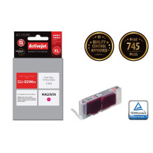 Ink Cartridge - Activejet ACC-551MN - Canon CLI-551M Replacement - 15 ml Ink Cartridge - Activejet ACC-551MN - Canon CLI-551M Replacement - 15 ml