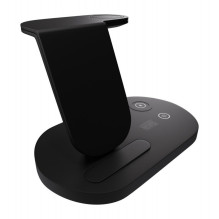 Newell induOne N-GY-Z7L indukcinis įkroviklis 3 mobiliesiems įrenginiams (Juodas) Newell induOne N-GY-Z7L indukcinis įkroviklis 3 mobiliesiems įrenginiams (Juodas)