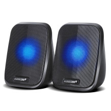 Speakers - Audiocore AC835 2.0 Stereo With LED Lighting