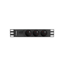 Extension cord - Lanberg 10" Rack 16A 3x230V Extension cord - Lanberg 10" Rack 16A 3x230V