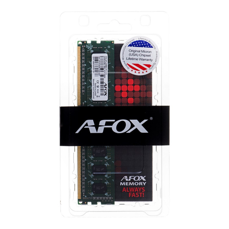 RAM Module - Afox 8GB 1600MHz LV 1.35V Gold