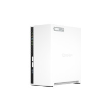 NAS Ir Duomenų Saugojimo Serveris - QNAP TS-233 Mini Tower Cortex-A55 2GHz 4C 2GB RAID USB 3.2 Ethernet LAN Balta