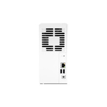 NAS Data Storage Server - QNAP TS-233 Mini Tower Cortex-A55 2GHz 4C 2GB RAID USB 3.2 Ethernet LAN White