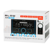 Car Radio - Blow AVH-9620 2DIN with Bluetooth and USB - Black Car Radio - Blow AVH-9620 2DIN with Bluetooth and USB - Black