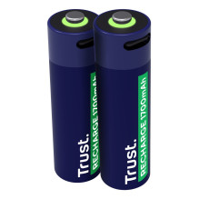 Battery - Trust 25584 Rechargeable AA 1700 mAh 800 Cycles