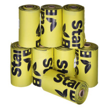 Šunų Išmatų Maišeliai - STARCH BAG 120 vnt., 100 g, Žali Šunų Išmatų Maišeliai - STARCH BAG 120 vnt., 100 g, Žali