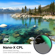 KF Concept Nano-X CPL Circular Polarizing Filter - 77 mm KF Concept Nano-X CPL Circular Polarizing Filter - 77 mm
