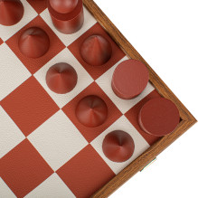 Manopoulos Bauhaus Style Chess Set 40x40cm With Pieces