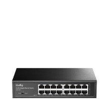 Tinklo Komutatorius - Cudy GS1016 16-Port Gigabit Ethernet Komutatorius Juodas Tinklo Komutatorius - Cudy GS1016 16-Port Gigabit Ethernet Komutatorius Juodas