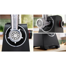 Mėsos Malimo Mašina - Bosch MFWS440B 1900 W 2.5 kg / min Juoda, Sidabrinė Mėsos Malimo Mašina - Bosch MFWS440B 1900 W 2.5 kg / min Juoda, Sidabrinė