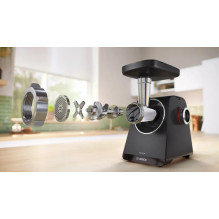 Meat Grinder - Bosch MFWS440B 1900 W 2.5 kg / min Black, Silver Meat Grinder - Bosch MFWS440B 1900 W 2.5 kg / min Black, Silver