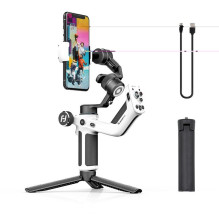 FeiyuTech Scorp mini P rankinis stabilizatorius išmaniesiems telefonams (Baltas)