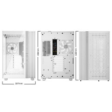 Computer Case - Be Quiet! LIGHT BASE 900 FX, White