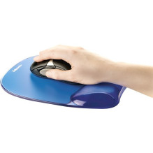 Mouse Pad - Fellowes Crystal Gel Blue