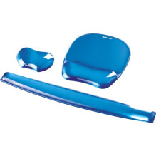 Mouse Pad - Fellowes Crystal Gel Blue