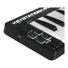 MIDI Keyboard - M-Audio Keystation Mini 32 MK3, Black, White MIDI Keyboard - M-Audio Keystation Mini 32 MK3, Black, White