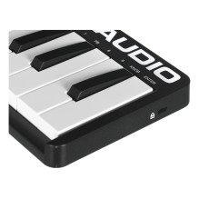 MIDI Klaviatūra - M-Audio Keystation Mini 32 MK3, Juoda, Balta