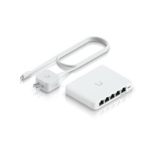 Maršrutizatorius - Ubiquiti UniFi Flex Mini 2.5G Valdomas Ethernet PoE Stalas Baltas Maršrutizatorius - Ubiquiti UniFi Flex Mini 2.5G Valdomas Ethernet PoE Stalas Baltas
