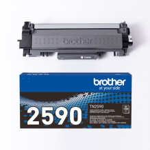 Tonerio Kasetė - Brother TN-2590 1 vnt. Originali Juoda Tonerio Kasetė - Brother TN-2590 1 vnt. Originali Juoda
