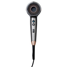 Hair Dryer - Remington D6077 2000 W with Diffuser and Carrying Case, Bronze / Gray