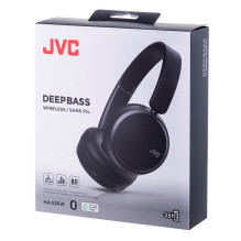 Wireless Headphones - JVC HA-S36W With Headband, Black Wireless Headphones - JVC HA-S36W With Headband, Black
