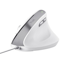Mouse - Trust Bayo II Optical 2400 DPI Right-handed USB Type-A 6 Buttons 1.5m Cable White Mouse - Trust Bayo II Optical 2400 DPI Right-handed USB Type-A 6 Buttons 1.5m Cable White