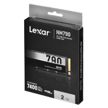 M.2 SSD - Lexar NM790 2 TB PCIe 4.0 NVMe 7400 MB / s SLC M.2 SSD - Lexar NM790 2 TB PCIe 4.0 NVMe 7400 MB / s SLC