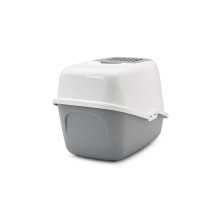 Cat Litter Box - SAVIC Nestor Closed 56x39x38.5 cm 1 kg White / Gray