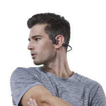 Wireless Headphones - SHOKZ OpenRun Bluetooth 5.1, IP67, 480 min battery, Black