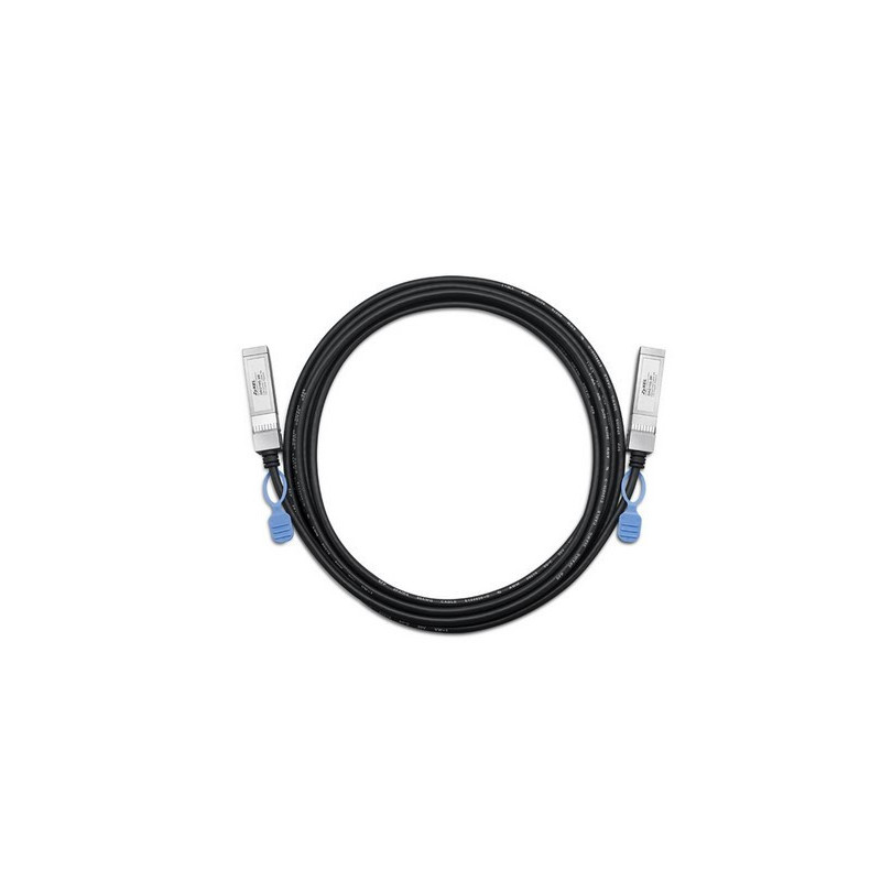 Network Cable - Zyxel DAC10G-3M InfiniBand / Fibre Optic SFP+ 10Gbps 3m Black