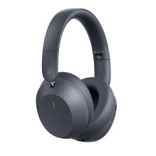 Headphones - Baseus Bass 35 Max Wired and Wireless USB Type-C Bluetooth 50h Playtime Gray Headphones - Baseus Bass 35 Max Wired and Wireless USB Type-C Bluetooth 50h Playtime Gray