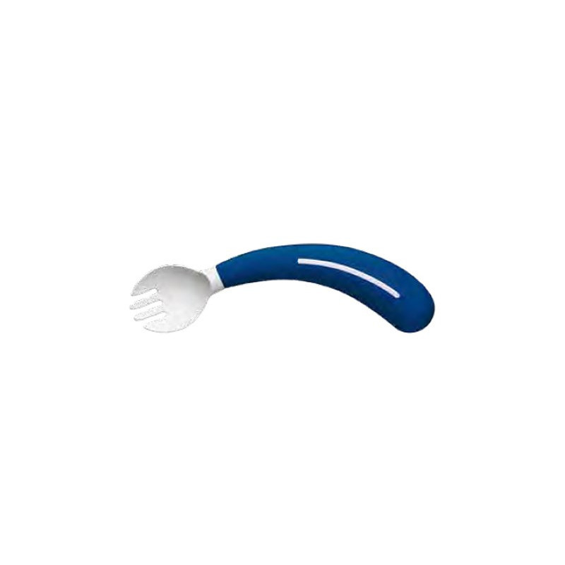 Tableware Set - Safe 2-in-1 Fork and Spoon Ergonomic Blue