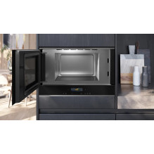 Built-in Microwave Oven - Siemens iQ700 BF722L1B1 Solo 21 L 900 W Black