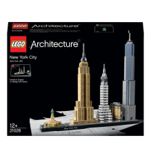 Konstruktorius - LEGO Architecture New York City 21028, ikoninės vietos, 12+ Konstruktorius - LEGO Architecture New York City 21028, ikoninės vietos, 12+