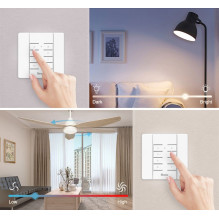 Remote Control - SONOFF RM433R2 8-button RF 433MHz 20-30m Range Remote Control - SONOFF RM433R2 8-button RF 433MHz 20-30m Range