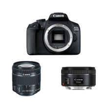 Canon EOS 2000D + EF-S...