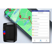 Animal GPS Tracker - Waterproof Solar Powered 4G Tracker 15000mAh IP67