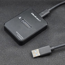 SSD Dokų Stotis - Qoltec M.2 SATA NGFF USB Type-C 2.0 / 3.2 Gen 1