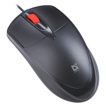 Computer Mouse - Defender MB-057 Optical 1000 DPI Silent Click Black