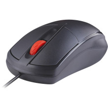 Computer Mouse - Defender MB-057 Optical 1000 DPI Silent Click Black