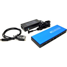 HP Elite USB-C Dock G4, 1 × USB 3.0, 1 × USB-C, 3,5 mm Audio Jack, 1 × Gigabit Ethernet, 1 × HDMI 2.0, 1 × DisplayPort, 