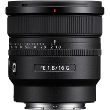 Sony FE 16mm F1.8 G, (SEL16F18G)