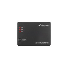 Video Switch - Lanberg 3x HDMI + Micro USB Port Video Switch - Lanberg 3x HDMI + Micro USB Port